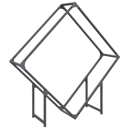 Firewood Rack Anthracite 100x25x100 cm Cold-rolled steel