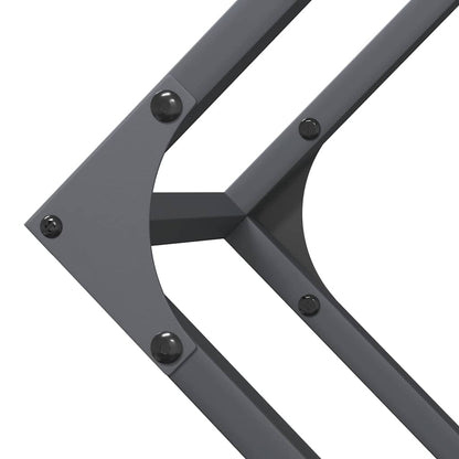 Firewood Rack Anthracite 100x25x100 cm Cold-rolled steel