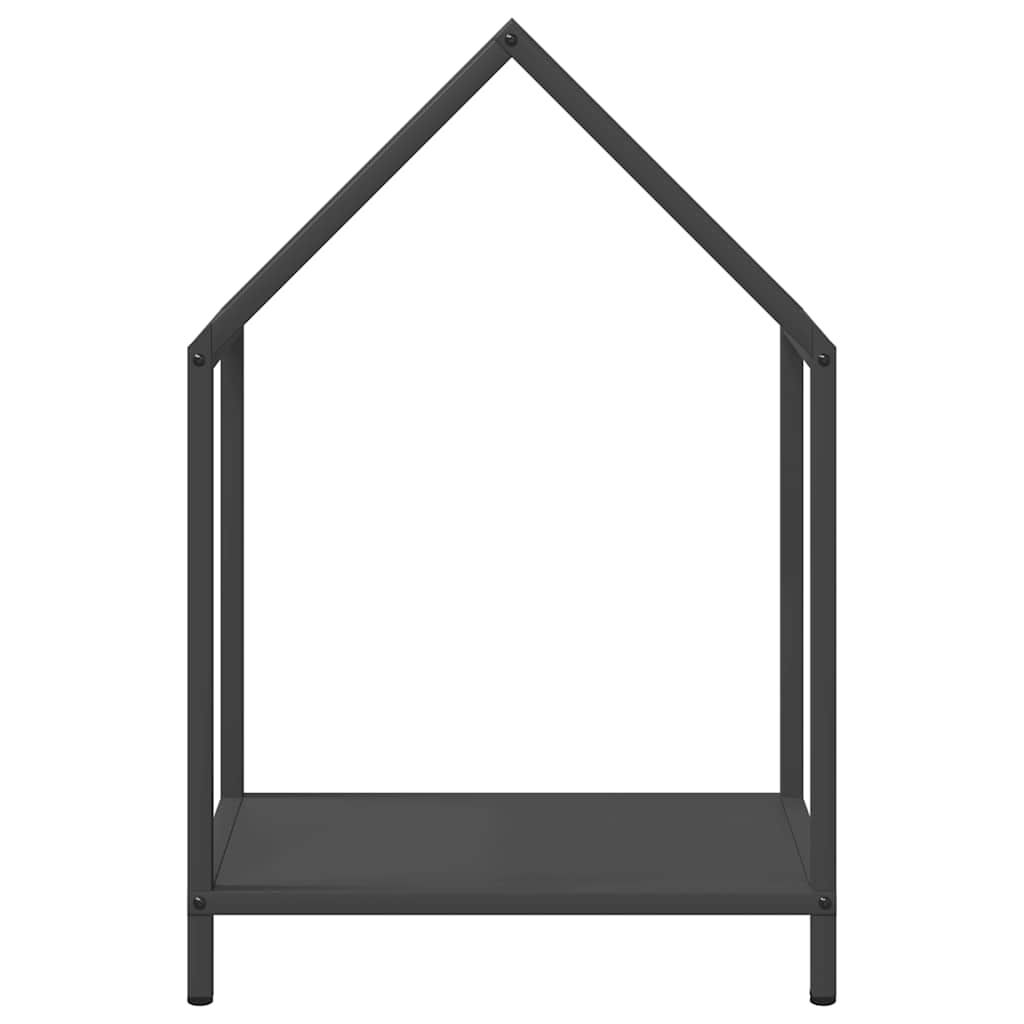 Firewood Rack Black 40x25x60 cm Cold-rolled steel