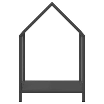 Firewood Rack Black 40x25x60 cm Cold-rolled steel