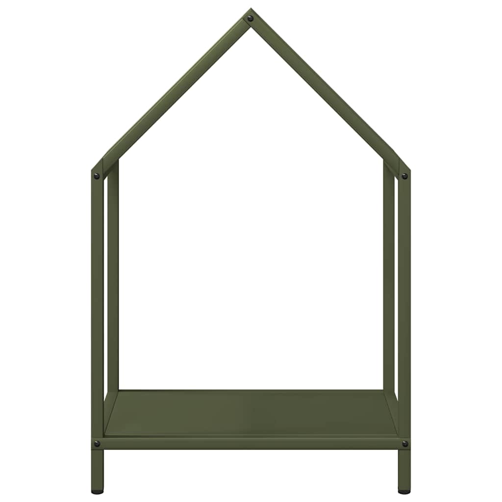 Firewood Rack Olive Green 40x25x60 cm Cold-rolled steel