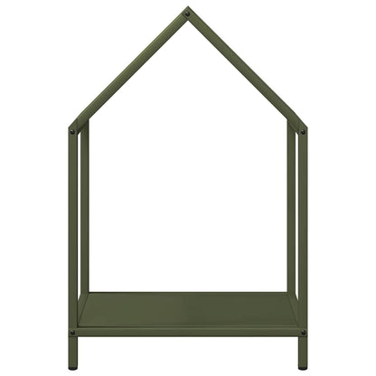 Firewood Rack Olive Green 40x25x60 cm Cold-rolled steel