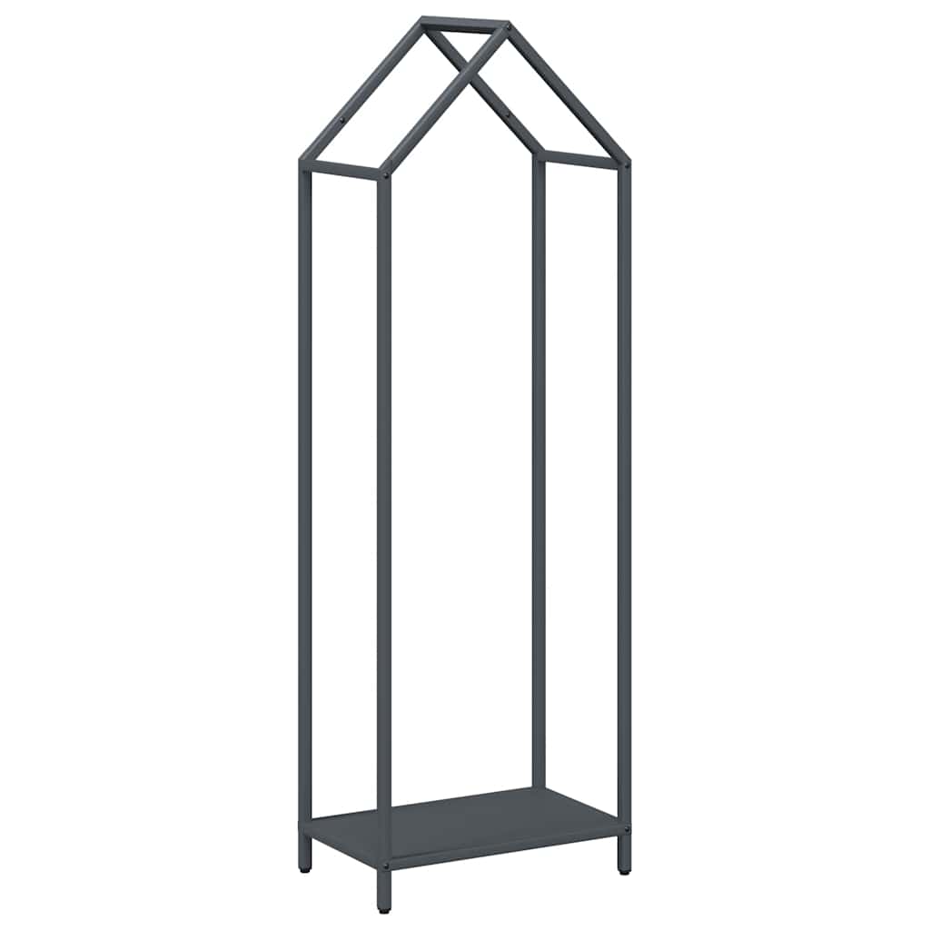 Firewood Rack Anthracite 40x25x120 cm Cold-rolled steel