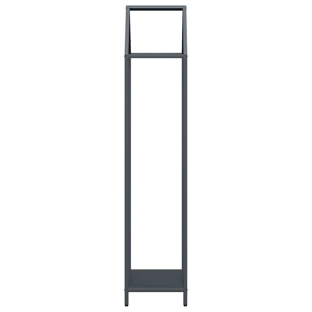 Firewood Rack Anthracite 40x25x120 cm Cold-rolled steel