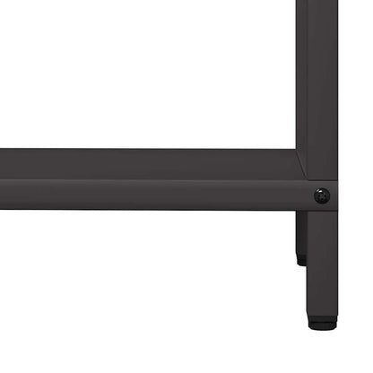 Firewood Rack Black 60x25x60 cm Cold-rolled steel