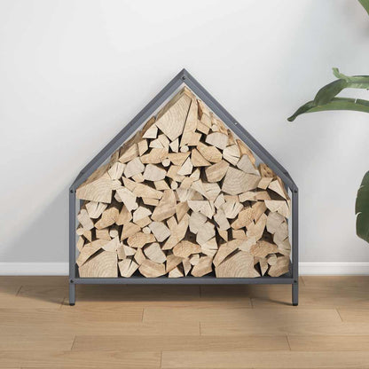 Firewood Rack Anthracite 60x25x60 cm Cold-rolled steel