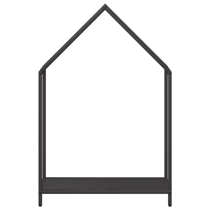 Firewood Rack Black 60x25x90 cm Cold-rolled steel