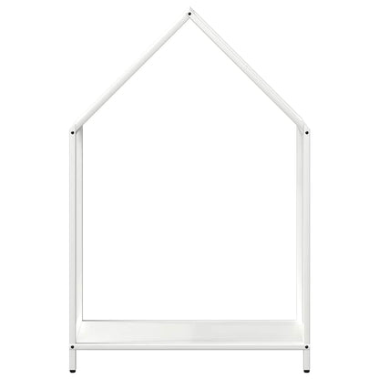 Firewood Rack White 60x25x90 cm Cold-rolled steel