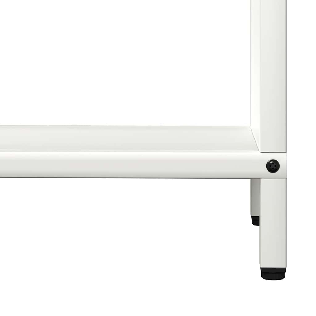 Firewood Rack White 60x25x90 cm Cold-rolled steel