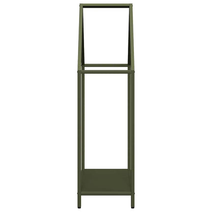 Firewood Rack Olive Green 60x25x90 cm Cold-rolled steel