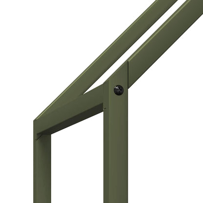 Firewood Rack Olive Green 60x25x90 cm Cold-rolled steel