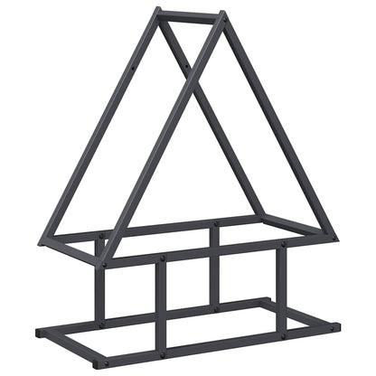 Firewood Rack Anthracite 50x25x60 cm Cold-rolled steel