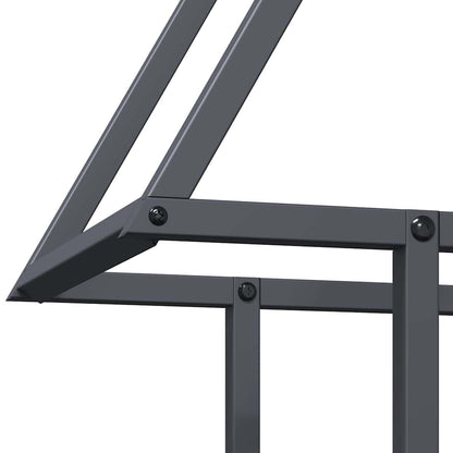 Firewood Rack Anthracite 50x25x60 cm Cold-rolled steel