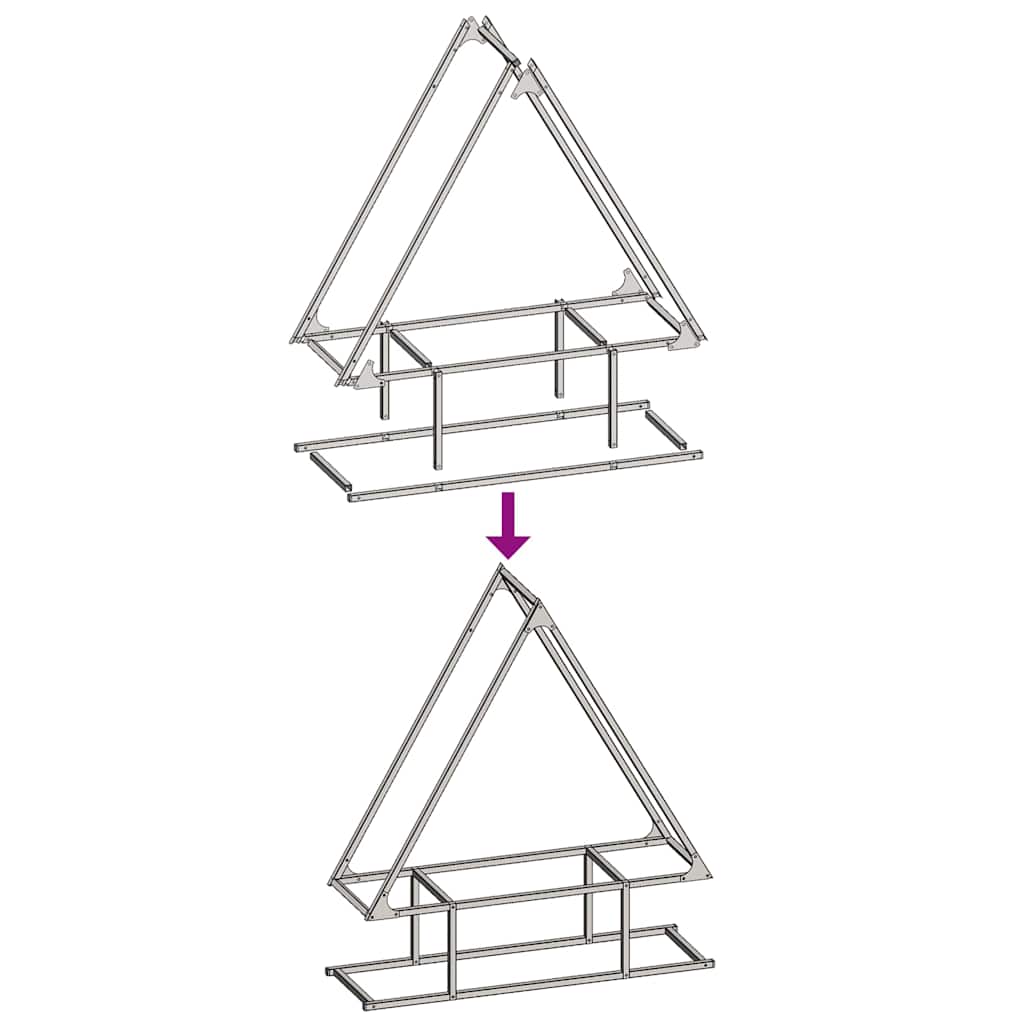 Firewood Rack White 80x25x90 cm Cold-rolled steel