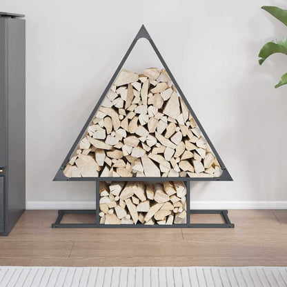 Firewood Rack Anthracite 80x25x90 cm Cold-rolled steel