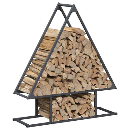 Firewood Rack Anthracite 80x25x90 cm Cold-rolled steel