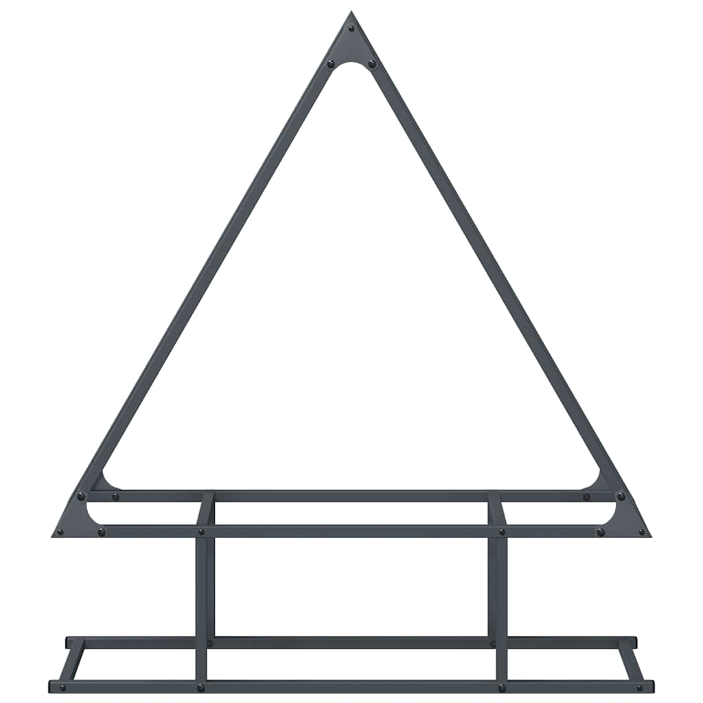 Firewood Rack Anthracite 80x25x90 cm Cold-rolled steel