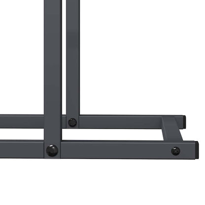 Firewood Rack Anthracite 80x25x90 cm Cold-rolled steel
