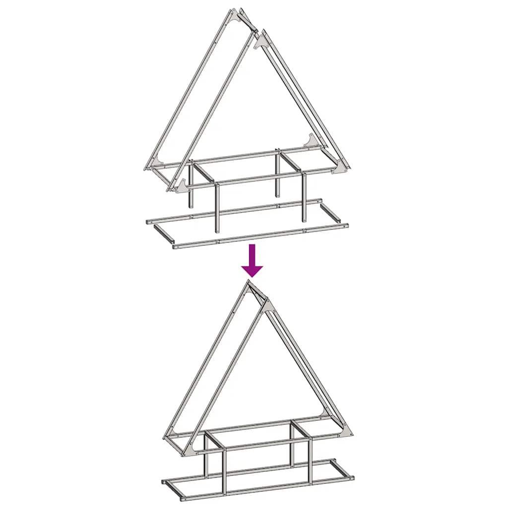 Firewood Rack Anthracite 80x25x90 cm Cold-rolled steel