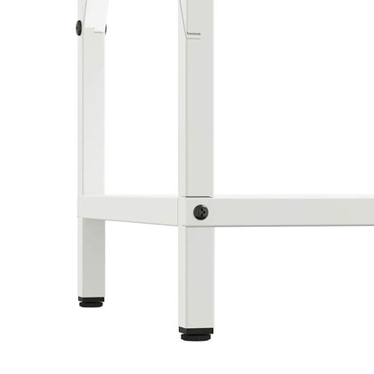 Firewood Rack White 34x25x70 cm Cold-rolled steel