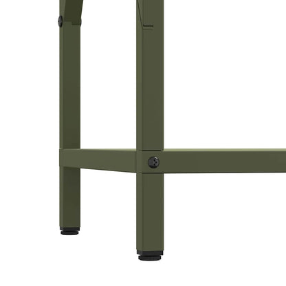 Firewood Rack Olive Green 34x25x70 cm Cold-rolled steel