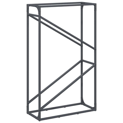 Firewood Rack Anthracite 60x25x100 cm Cold-rolled steel