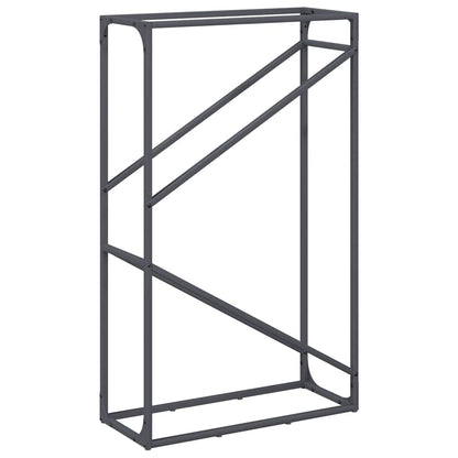Firewood Rack Anthracite 60x25x100 cm Cold-rolled steel
