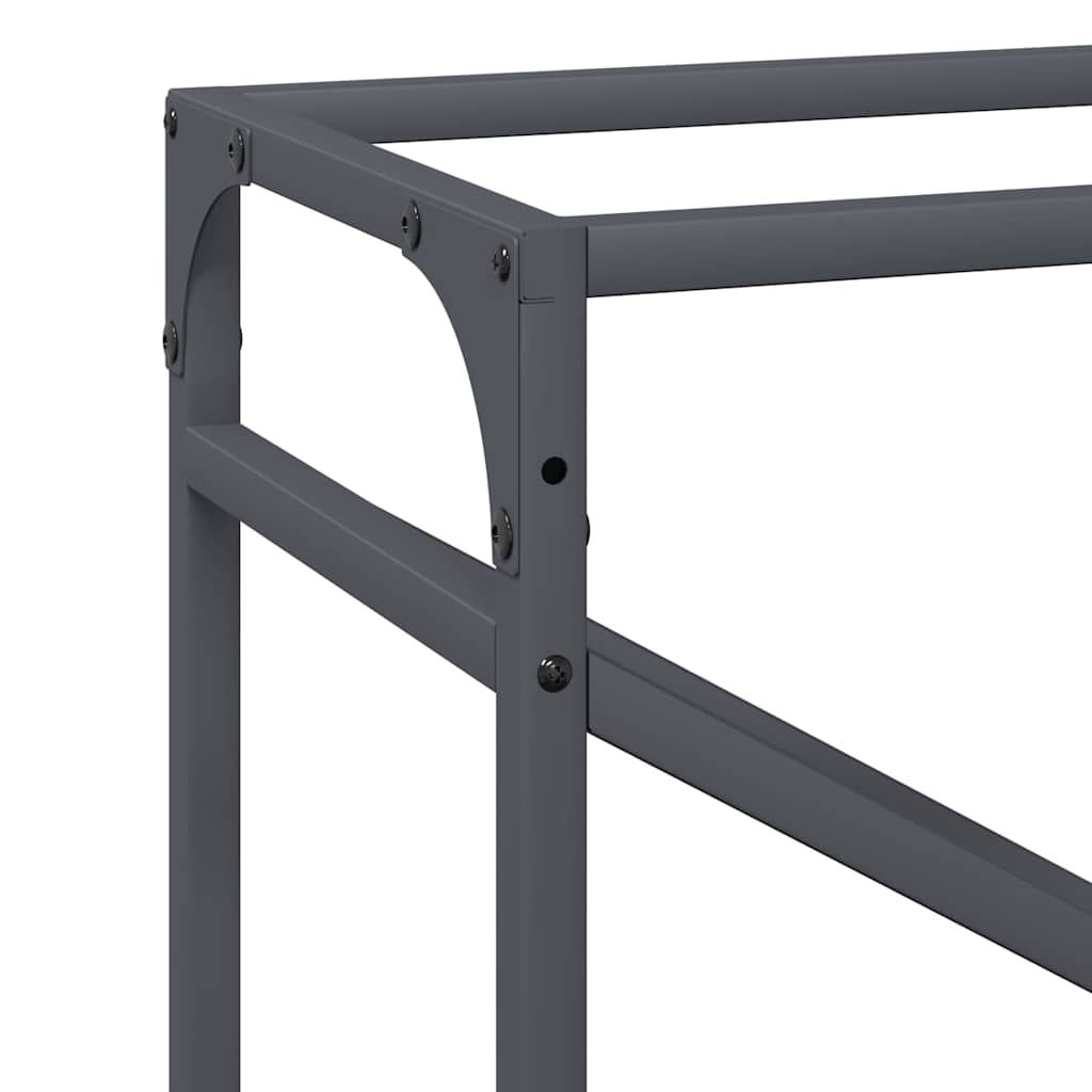 Firewood Rack Anthracite 60x25x100 cm Cold-rolled steel
