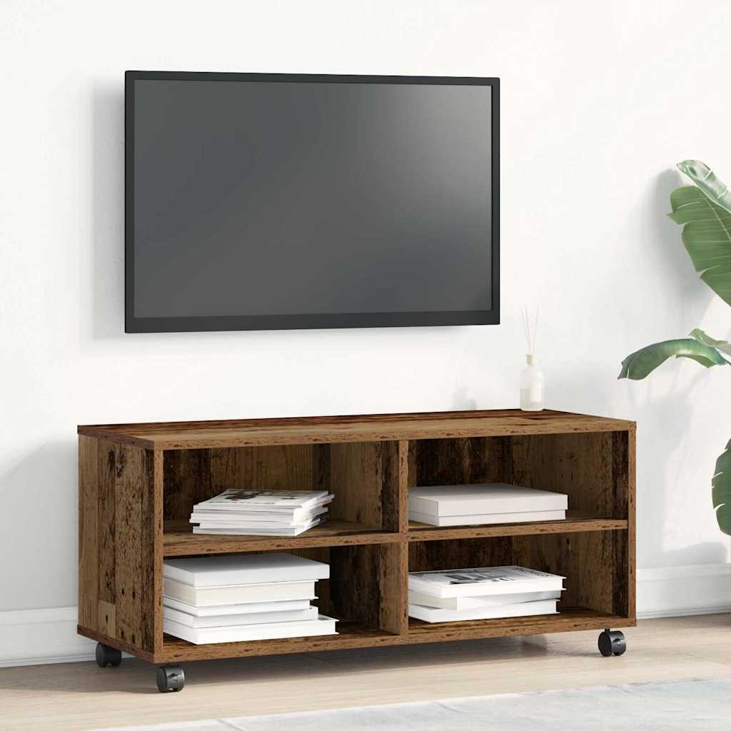 TV Cabinet Brown 90 x 35 x 40.5 cm Engineered wood