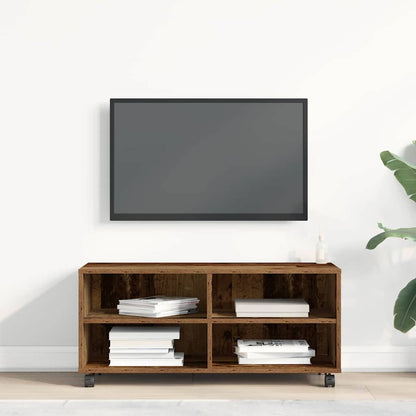 TV Cabinet Brown 90 x 35 x 40.5 cm Engineered wood