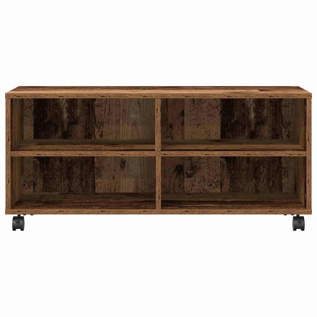 TV Cabinet Brown 90 x 35 x 40.5 cm Engineered wood