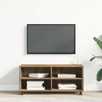 TV Cabinet Brown 90 x 35 x 40.5 cm Engineered wood