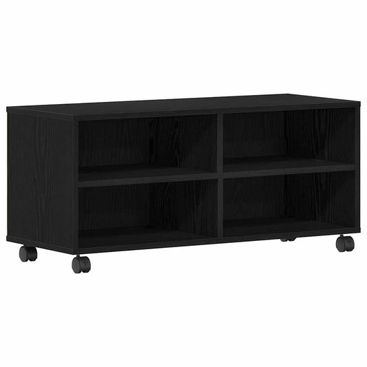 TV Cabinet Black 90 x 35 x 40.5 cm Engineered wood