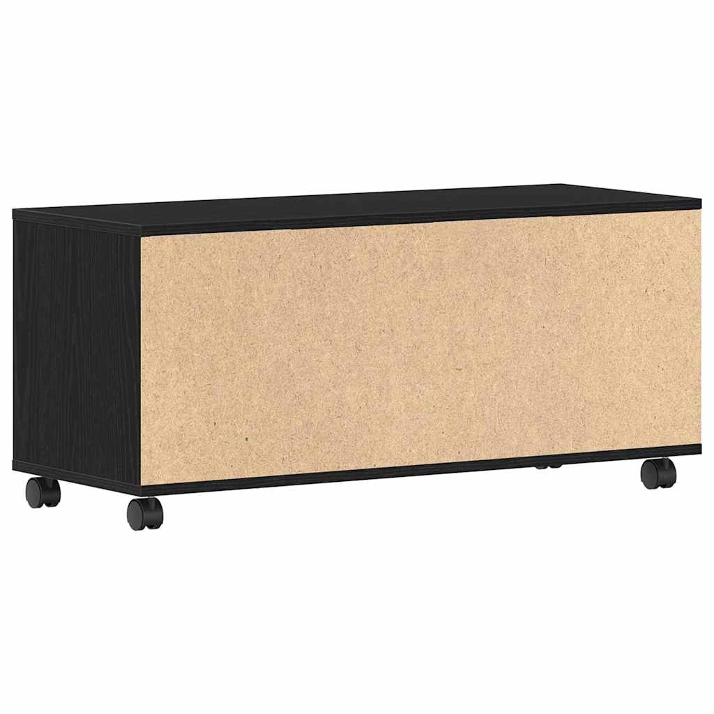 TV Cabinet Black 90 x 35 x 40.5 cm Engineered wood