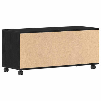 TV Cabinet 90 x 35 x 40.5 cm Black Engineered wood