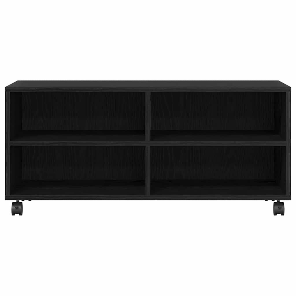 TV Cabinet 90 x 35 x 40.5 cm Black Engineered wood