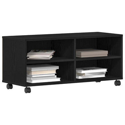 TV Cabinet 90 x 35 x 40.5 cm Black Engineered wood