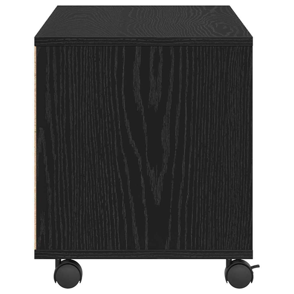 TV Cabinet 90 x 35 x 40.5 cm Black Engineered wood