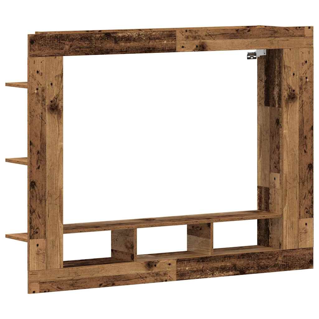 TV Cabinet Old wood 152 x 22 x 113 cm Engineered wood