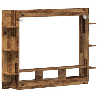 TV Cabinet Old wood 152 x 22 x 113 cm Engineered wood