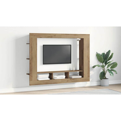TV Cabinet Artisan oak 152 x 22 x 113 cm Engineered wood