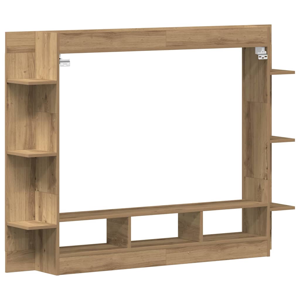 TV Cabinet 152 x 22 x 113 cm Artisan oak Engineered wood