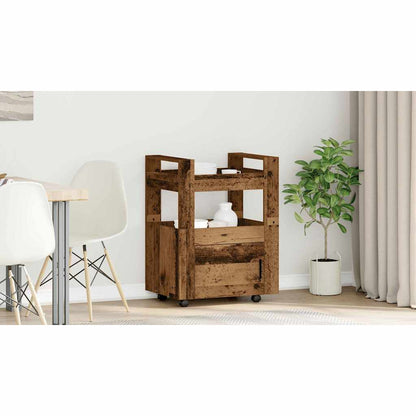 Kitchen Trolley Old wood 60 x 45 x 80 cm Engineered wood