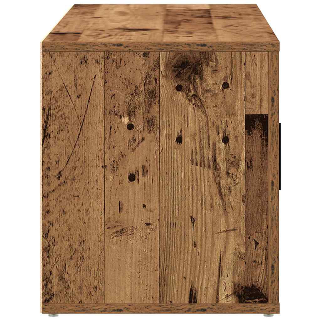 TV Cabinet Old wood 100 x 35 x 40 cm Engineered wood