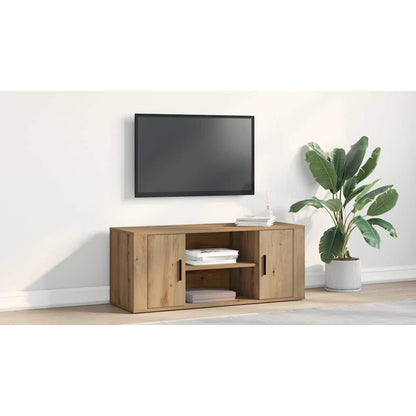TV Cabinet Artisan oak 100 x 35 x 40 cm Engineered wood