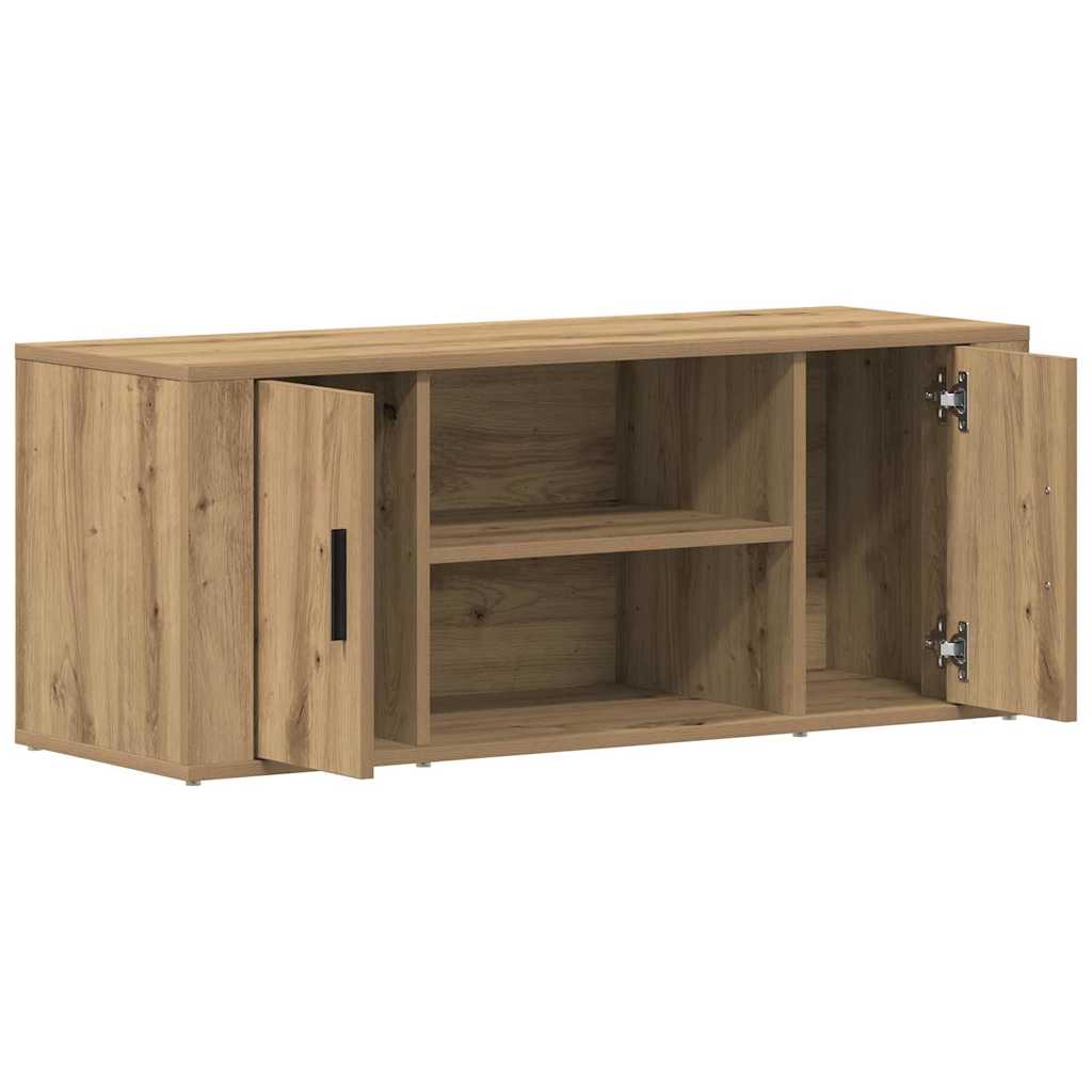 TV Cabinet Artisan oak 100 x 35 x 40 cm Engineered wood