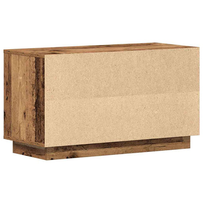 TV Cabinet Old wood 80 x 35 x 45 cm Engineered wood