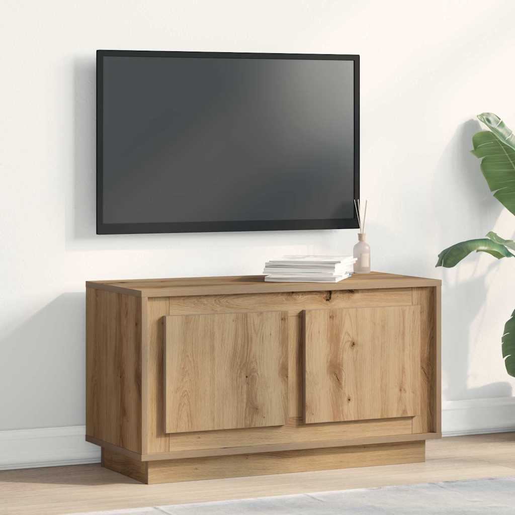 TV Cabinet 80 x 35 x 45 cm Artisan oak Engineered wood