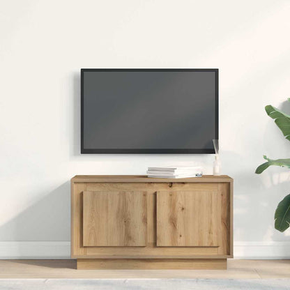 TV Cabinet 80 x 35 x 45 cm Artisan oak Engineered wood