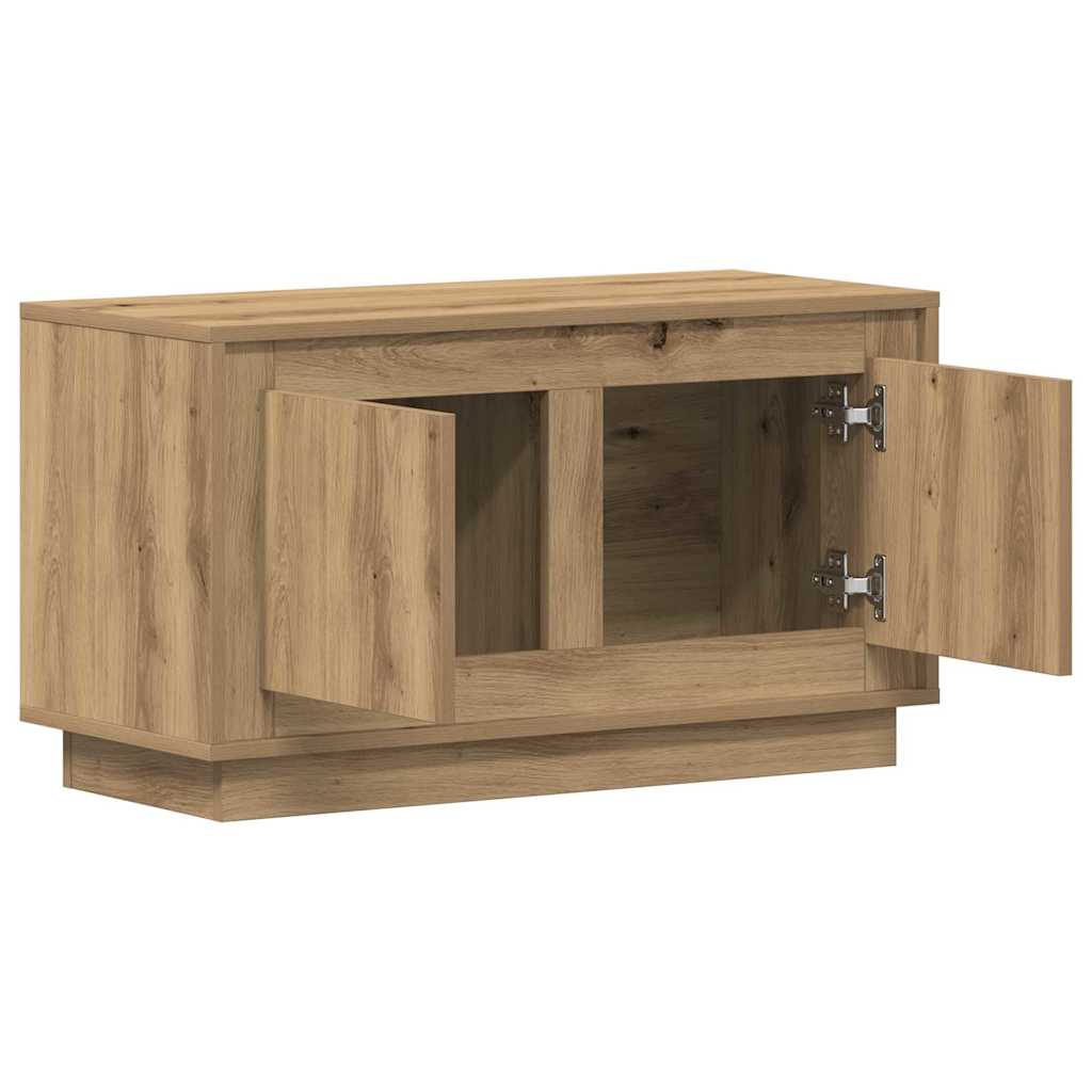 TV Cabinet 80 x 35 x 45 cm Artisan oak Engineered wood